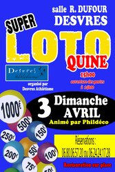 Loto Quine - Desvres athlétisme