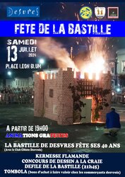 13 juillet : Fête de la Bastille