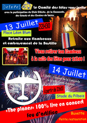 Festivités du 13 et 14 juillet