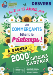 Vos commerçants fêtent le printemps !