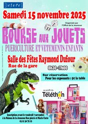 Bourse aux jouets, aux vêtements enfants et au matériel de puériculture 