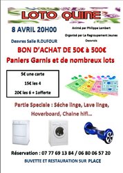 Loto Quine Regroupement des Jeunes Desvrois