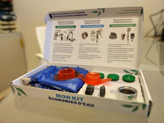 Distribution de kits économies d'eau