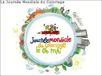 La journée mondiale du coloriage