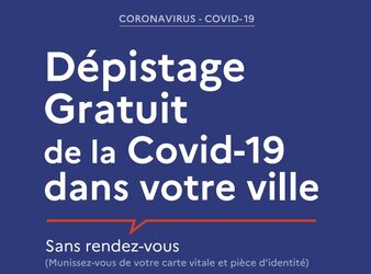 Opération de dépistage à Desvres