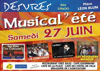 Concert MUSICAL'ETE
